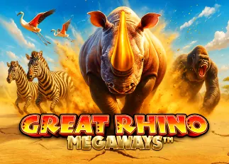 เครดิตฟรี2025 Great Rhino Megaways ทดลองเล่นฟรี